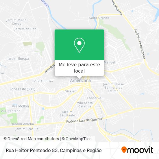 Rua Heitor Penteado 83 mapa