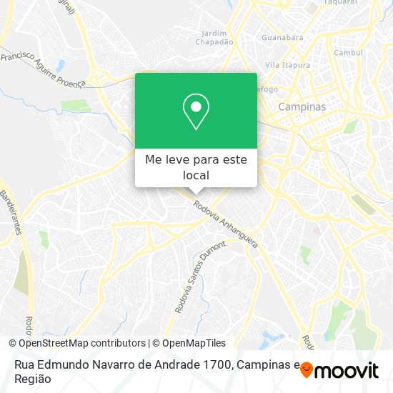 Rua Edmundo Navarro de Andrade 1700 mapa
