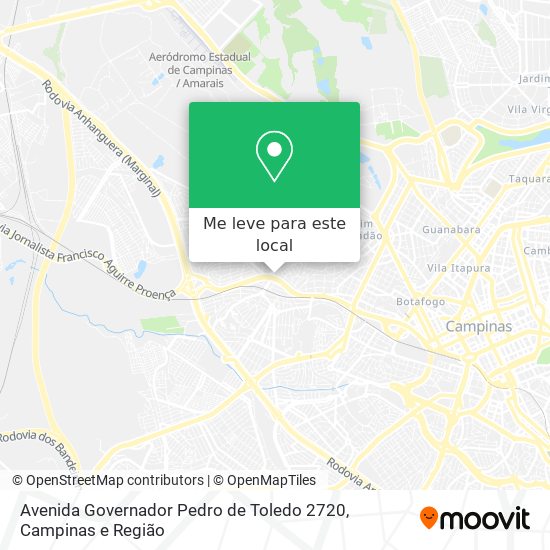 Avenida Governador Pedro de Toledo 2720 mapa