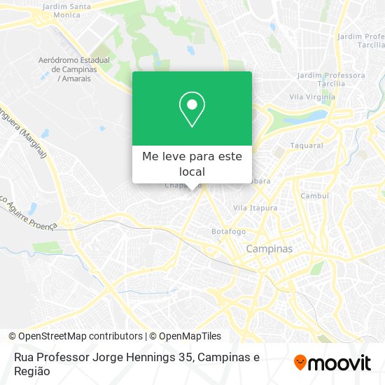 Rua Professor Jorge Hennings 35 mapa