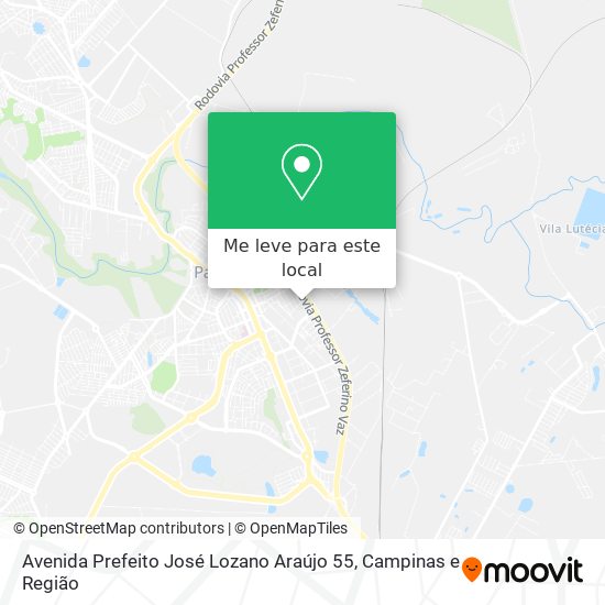 Avenida Prefeito José Lozano Araújo 55 mapa