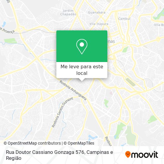 Rua Doutor Cassiano Gonzaga 576 mapa