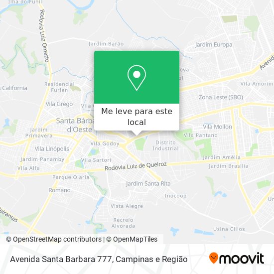 Avenida Santa Barbara 777 mapa