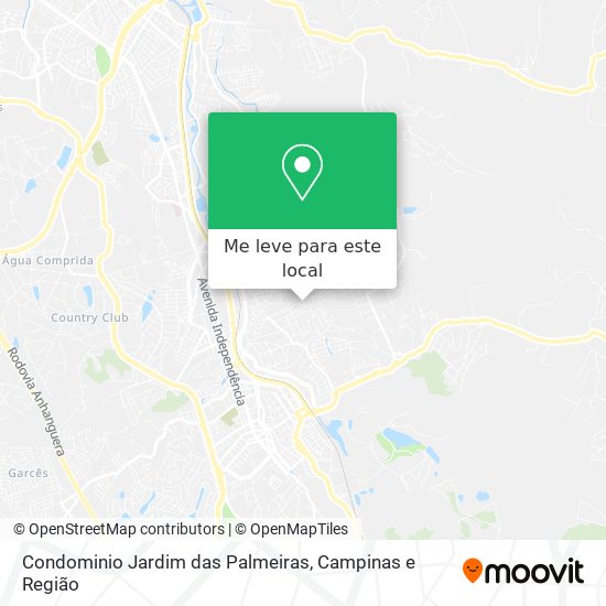 Condominio Jardim das Palmeiras mapa