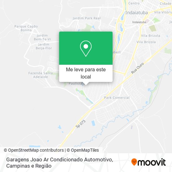 Garagens Joao Ar Condicionado Automotivo mapa