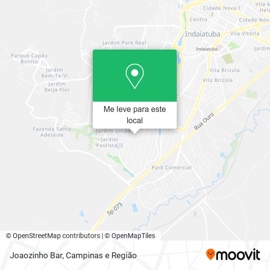 Joaozinho Bar mapa