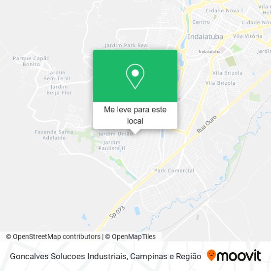 Goncalves Solucoes Industriais mapa