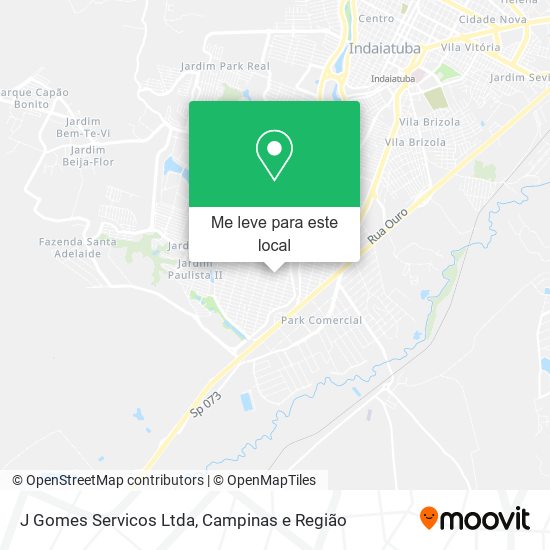 J Gomes Servicos Ltda mapa