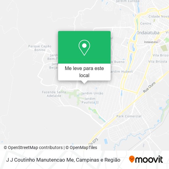 J J Coutinho Manutencao Me mapa