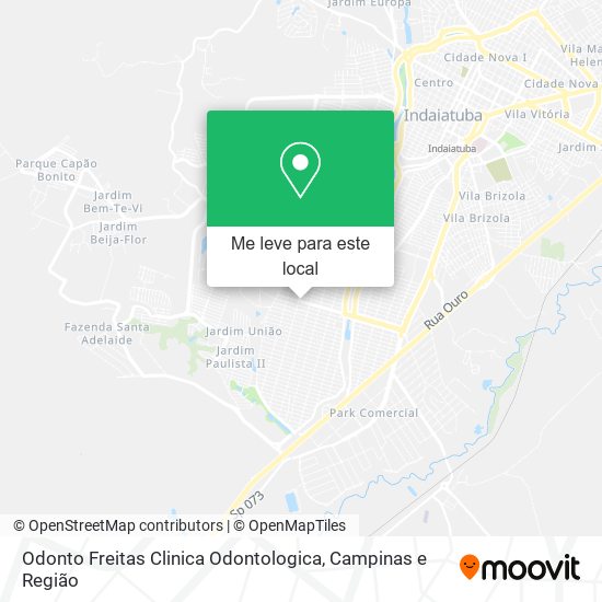 Odonto Freitas Clinica Odontologica mapa