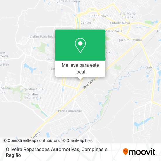 Oliveira Reparacoes Automotivas mapa