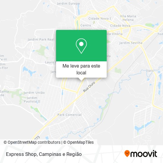 Express Shop mapa