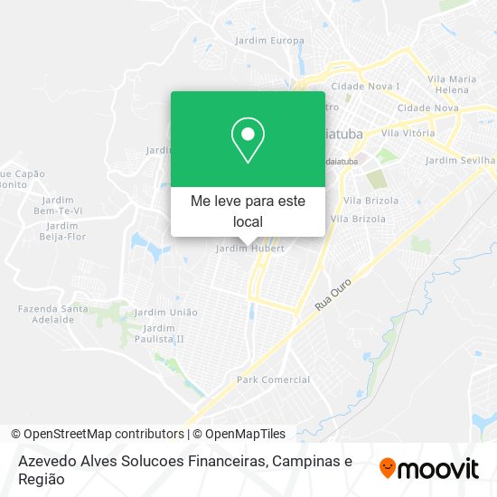 Azevedo Alves Solucoes Financeiras mapa