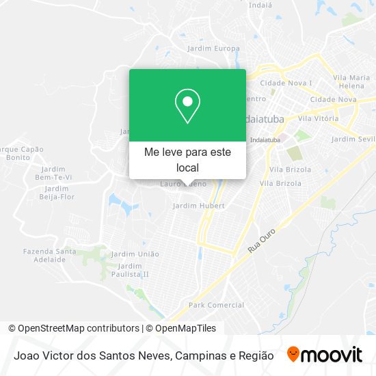 Joao Victor dos Santos Neves mapa