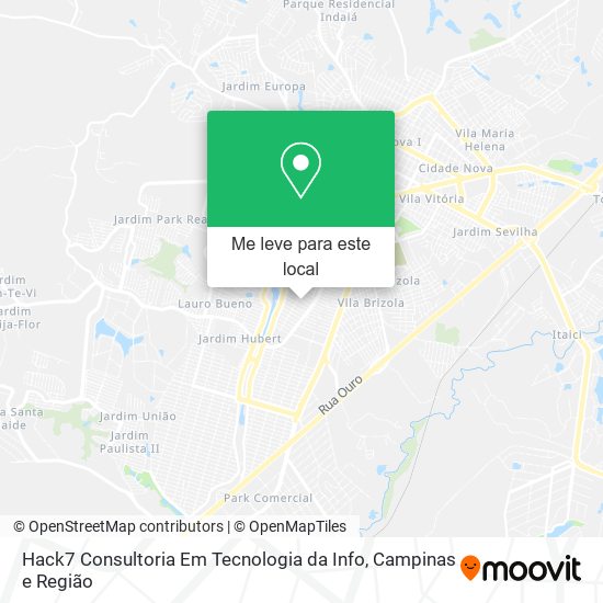 Hack7 Consultoria Em Tecnologia da Info mapa