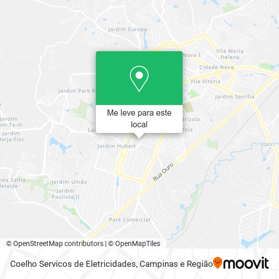 Coelho Servicos de Eletricidades mapa