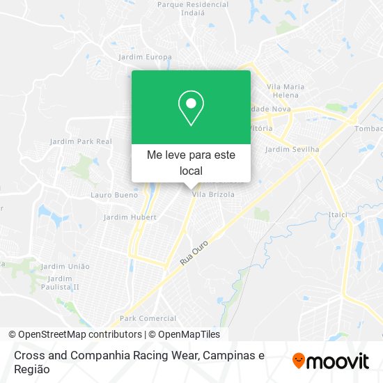 Cross and Companhia Racing Wear mapa