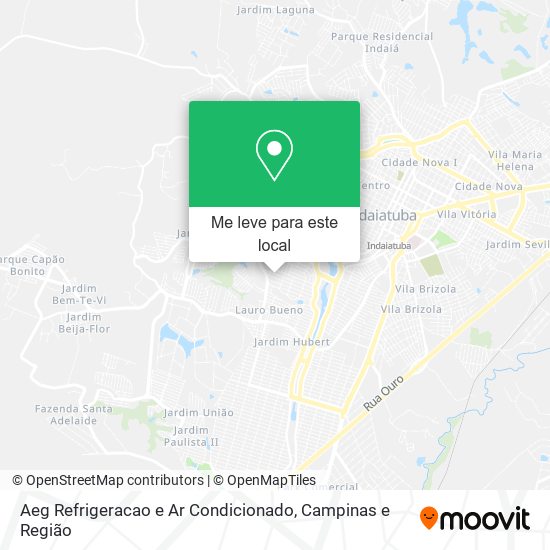 Aeg Refrigeracao e Ar Condicionado mapa