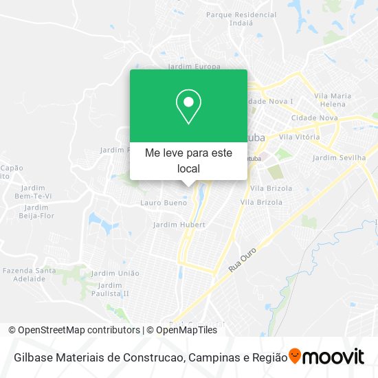 Gilbase Materiais de Construcao mapa