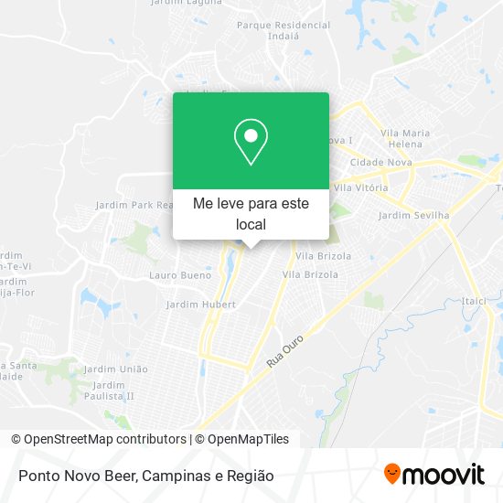 Ponto Novo Beer mapa