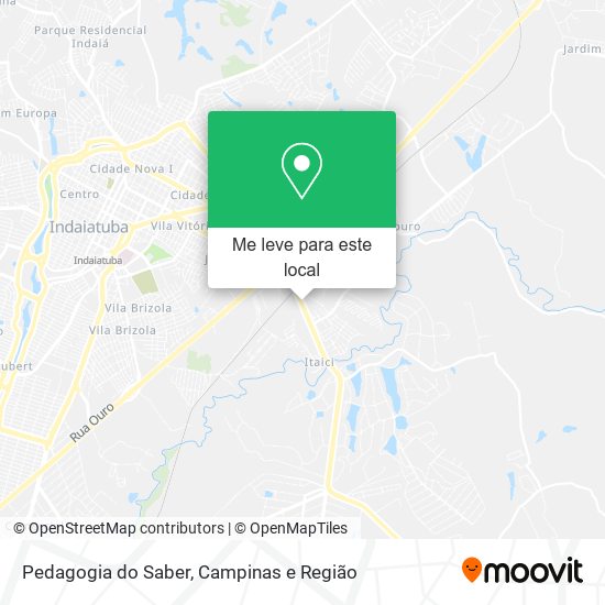 Pedagogia do Saber mapa