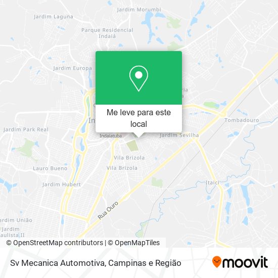 Sv Mecanica Automotiva mapa