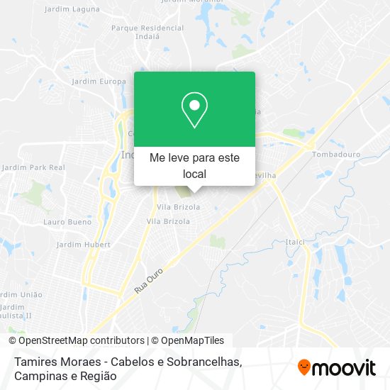 Tamires Moraes - Cabelos e Sobrancelhas mapa
