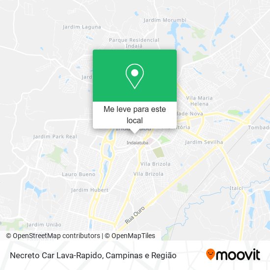 Necreto Car Lava-Rapido mapa