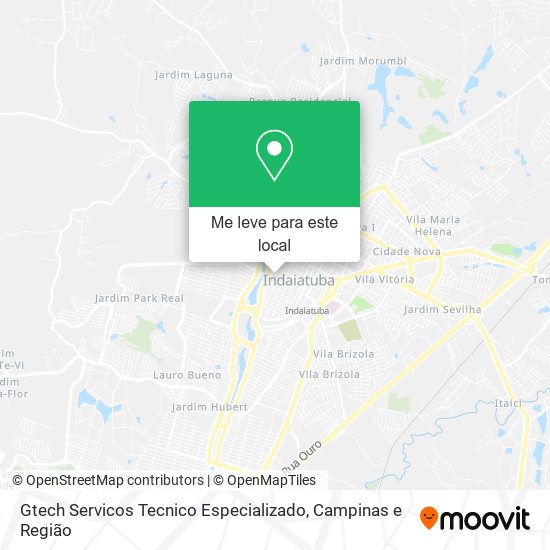 Gtech Servicos Tecnico Especializado mapa