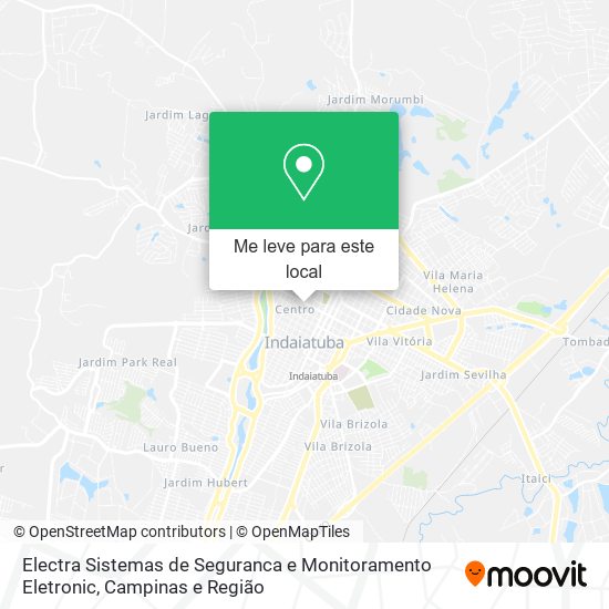 Electra Sistemas de Seguranca e Monitoramento Eletronic mapa