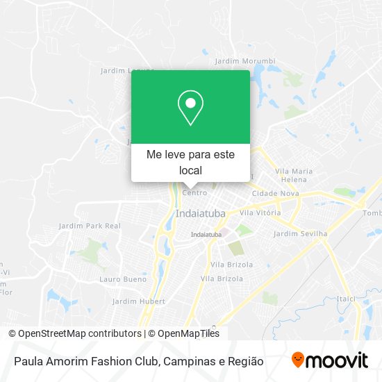 Paula Amorim Fashion Club mapa