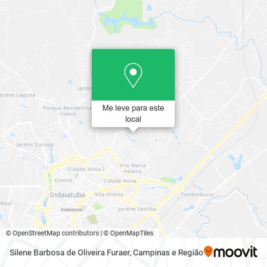 Silene Barbosa de Oliveira Furaer mapa