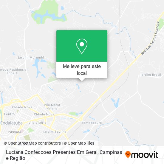 Luciana Confeccoes Presentes Em Geral mapa