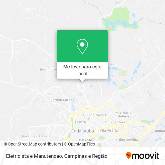 Eletricista e Manutencao mapa