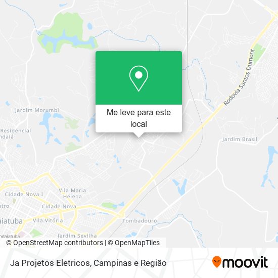 Ja Projetos Eletricos mapa