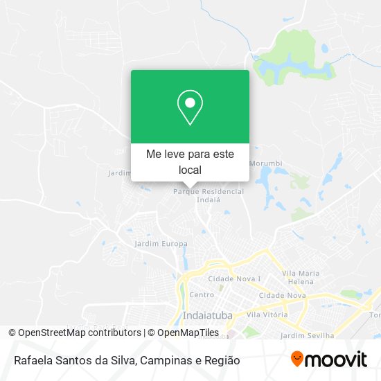 Rafaela Santos da Silva mapa