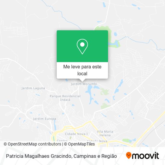 Patricia Magalhaes Gracindo mapa