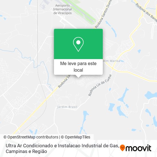 Ultra Ar Condicionado e Instalacao Industrial de Gas mapa