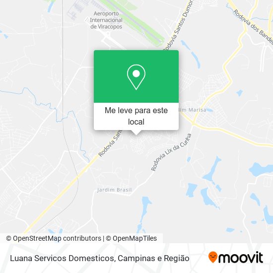 Luana Servicos Domesticos mapa