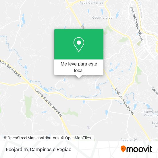 Ecojardim mapa