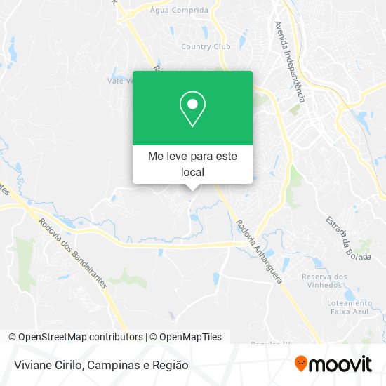 Viviane Cirilo mapa