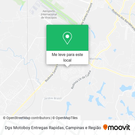 Dgs Motoboy Entregas Rapidas mapa