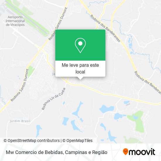 Mw Comercio de Bebidas mapa