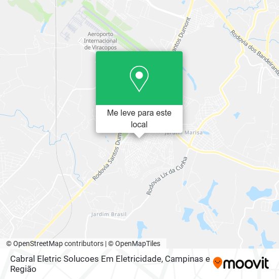 Cabral Eletric Solucoes Em Eletricidade mapa