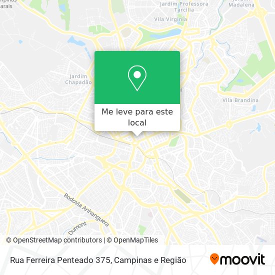 Rua Ferreira Penteado 375 mapa