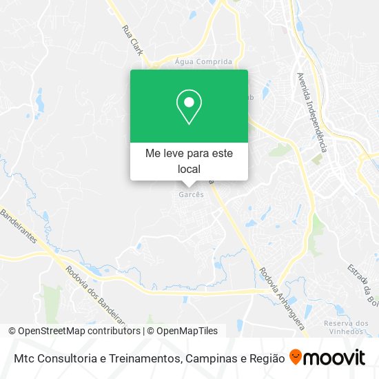 Mtc Consultoria e Treinamentos mapa