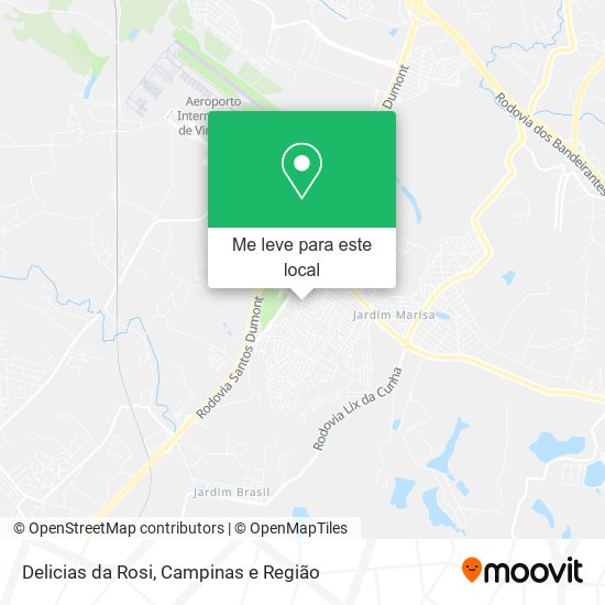 Delicias da Rosi mapa