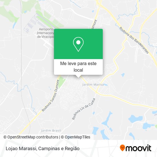 Lojao Marassi mapa