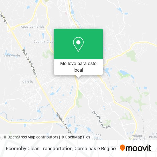 Ecomoby Clean Transportation mapa