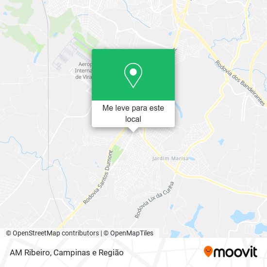 AM Ribeiro mapa